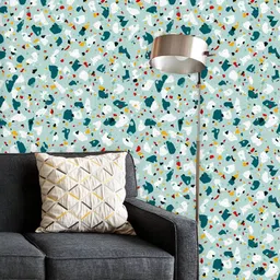 ArtzFolio Printed UV-Resistant Anti-Bacterial Abstract Terrazzo Peel & Stick Wallpaper-image-50