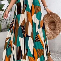 OTABU Women Printed A-Line Maxi Skirts-picture-55