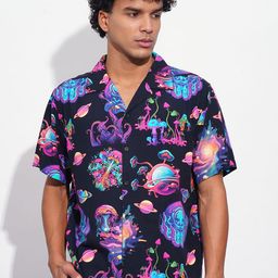 Being Human Men Classic Floral Opaque Printed Casual Shirt-picture-39