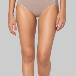 INTIMATE QUEEN Mid-Rise Cotton Hipster Briefs IQ-CSU-BROWN-XS-image-30