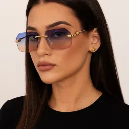UV Protection Retro Square Sunglasses (52)-image-73