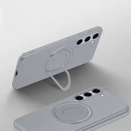 Luxury Kase Solid Samsung Galaxy S24 Plus Premium Magnetic Support Shell Back Case-image-14