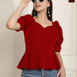 Tromko Women Puff Sleeve Top-picture-17