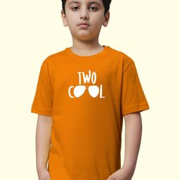 Friskers Boys Typographic Printed Round Neck Short Sleeves Cotton Casual T-shirt-36