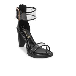 Catwalk PU Block with Buckles-35