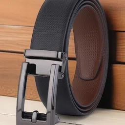 LOOPA Men Textured Leather Reversible Formal Belt-picture-17