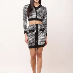 Mast & Harbour Women Checked Sheath Dress-picture-26