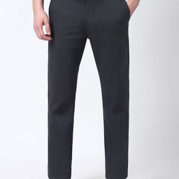 Peter England Casuals Men Super Slim Fit Mid-Rise Formal Trousers-picture-19
