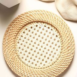HABERE INDIA Beige Textured Round Table Placemats-38