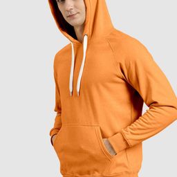 QOSHA Men Solid Hooded Sweatshirt-image-88