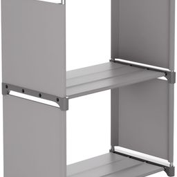 Decent Hut Grey 2 Shelves Book Shelf image 5