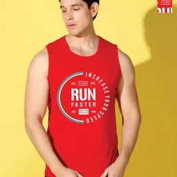 WOOSTRO Men Typography 2 Printed Applique Slim Fit T-shirt-image-66