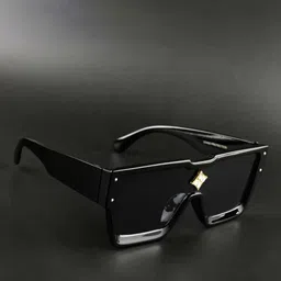 Eyedens Unisex UV Protected Full Rim Square Sunglasses-picture-13