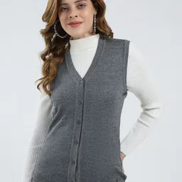 Monte Carlo Women V-Neck Cardigan-image-89