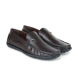 Zoom Shoes Men Textured Formal Loafers-picture-31