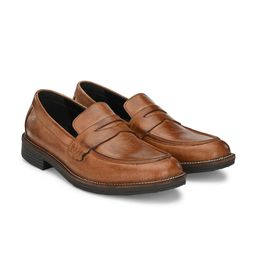 CARLO ROMANO Men Leather Penny Loafers-image-68