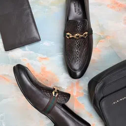 Cobblerz Men Leather Loafers-picture-39