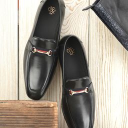 House of Pataudi Men Formal Loafers-17