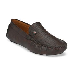 John Karsun Men Brown Loafers-image-80