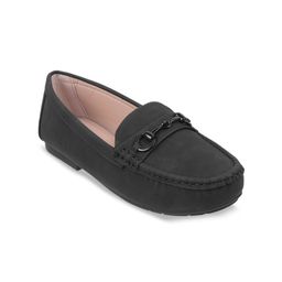 Metro Women Square Toe Horsebit Loafers-58