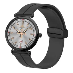 DOUBLERUN Unisex Dial & Textured Straps Analogue Multi Function Watch H05N27056-5