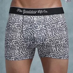 The Roadster Lifestyle Co Pack Of 2 Printed Stretchable Trunks Pack Of 2-PV-Print-RO4-S-image-78