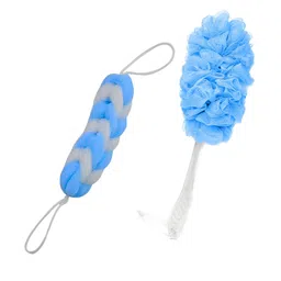 CareDone Set of 2 Soft Back Scrubber Loofah With Long Handle Loofah image 1