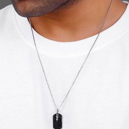 GIVA 925 Sterling Silver Rhodium-Plated Fringant Pendant with Chain image 4