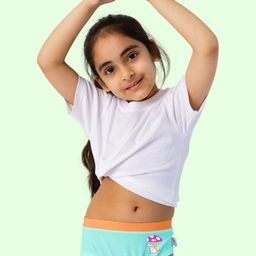 SuperBottoms Girls Super Soft Anti Microbial Basic Mid Rise Brief Und-G-BR-NM-4-6Y-1P_N-image-99