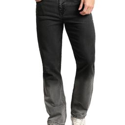 Beyoung Men Grey Ombre Bootcut Jeans-image-73