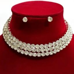 Silver Silver White Jewel Set-image-43