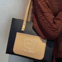 Black Women Shoulder Bag Handbag 001-image-117