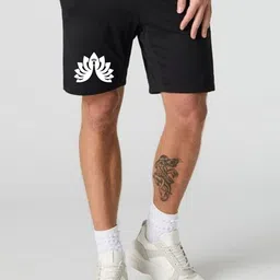 FABSTIEVE Men Printed Low-Rise Cotton Shorts-image-76