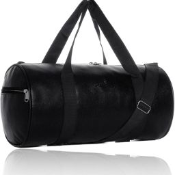 25 L Gym Duffel Bag - UNISEX GYMER BAG COOL LOOK BLACK COLOR 5001 - Black-image-98