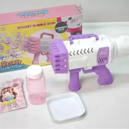 Rocket Bubble Gun Toy-138 Water Gun-6
