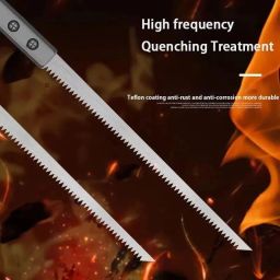 Hand Steel High Strength Tool Ice Hand Saw Cutter Wood Saw Hand Tree Cutting Nine Star Hand Saw With Ergonomic Handle, Wood Pruning Saw Hedge Shear-image-21