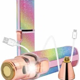 WunderVoX BLAWLESS 2 IN 1 EYEBROW TRIMMER Runtime 30 min Body Groomer-X71 Grooming Kit 45 min Runtime 1 Length Settings-image-42