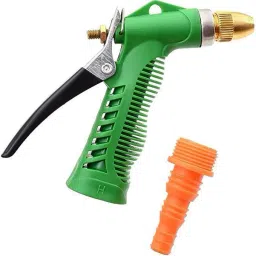 Water Spray Gun - Plastic Trigger and Brass Nozzle High Pressure Water Spray Gun for Car/Bike/Plants - Gardening Washing Gun Hose Pipe-picture-22