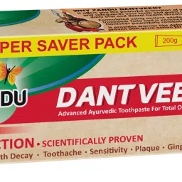 Dantveer, India's 1st toothpaste with Irimedadi oil, Fights 9 dental problems Toothpaste-63