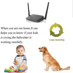 SmartCam WiFi Router Hidden Camera with Live Video Viewing Hidden with Motion Detection & SD Card inbuilt 32GB Full HD Mini spy Camera for Home Security Camera image 3
