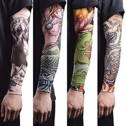Nylon Arm Sleeve For Boys & Girls With Tattoo-image-82