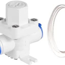 PRV RO Water Pressure Reducing Valve with pipe, 1/4" Water Pressure Relief Regulator Reducing Valve Filter, 1/4" Quick Push Fit, Water Pressure Reducer Valve, PRV Solid Wire Connector-9