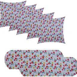 Microfibre Abstract Bolster Pack of 7-image-3