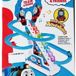 Funny Train & Friends Battery Operated Race Toy-37