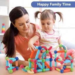 j k international Magnetic Sticks Building Blocks for Kids Brain Toys ( 48 pcs ) image 2