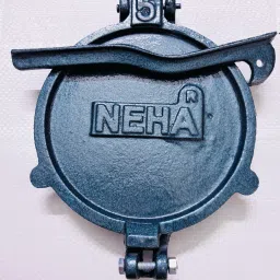 Roti Press Maker Machine For Making Chapati Puri & Manual Hand Press with Handle Roti and Khakra Maker-35