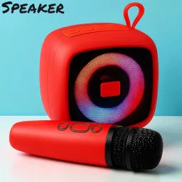 Nilesawar X184 Portable Wireless Karaoke Mic with Speaker – Great for Singing & Fun 5 W Bluetooth Speaker-image-97