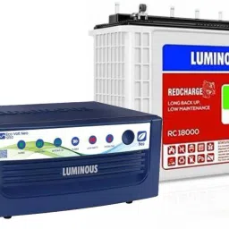 Eco Volt Neo 1250 Pure Sine Wave Inverter with RC 18000 150Ah Tubular Inverter Battery-image-58
