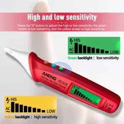 amicisense Touchless Tester Pen AC 12-1000V Non-Contact Voltage Detector, Breakpoint Test Digital Voltage Tester image 4