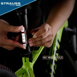 strauss Usb Rechargeable 5 Led Cycle Head Light | Cycle Light | Bicycle Headlight LED Rear Break Light image 5